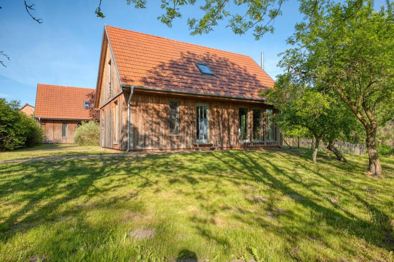 Traumhaff Kuestenchalets - Einzigartige Chalets An Der Ostsee. Ganz Aus Laerchenholz Mit Kamin Und Sauna Vogelsang-Warsin المظهر الخارجي الصورة