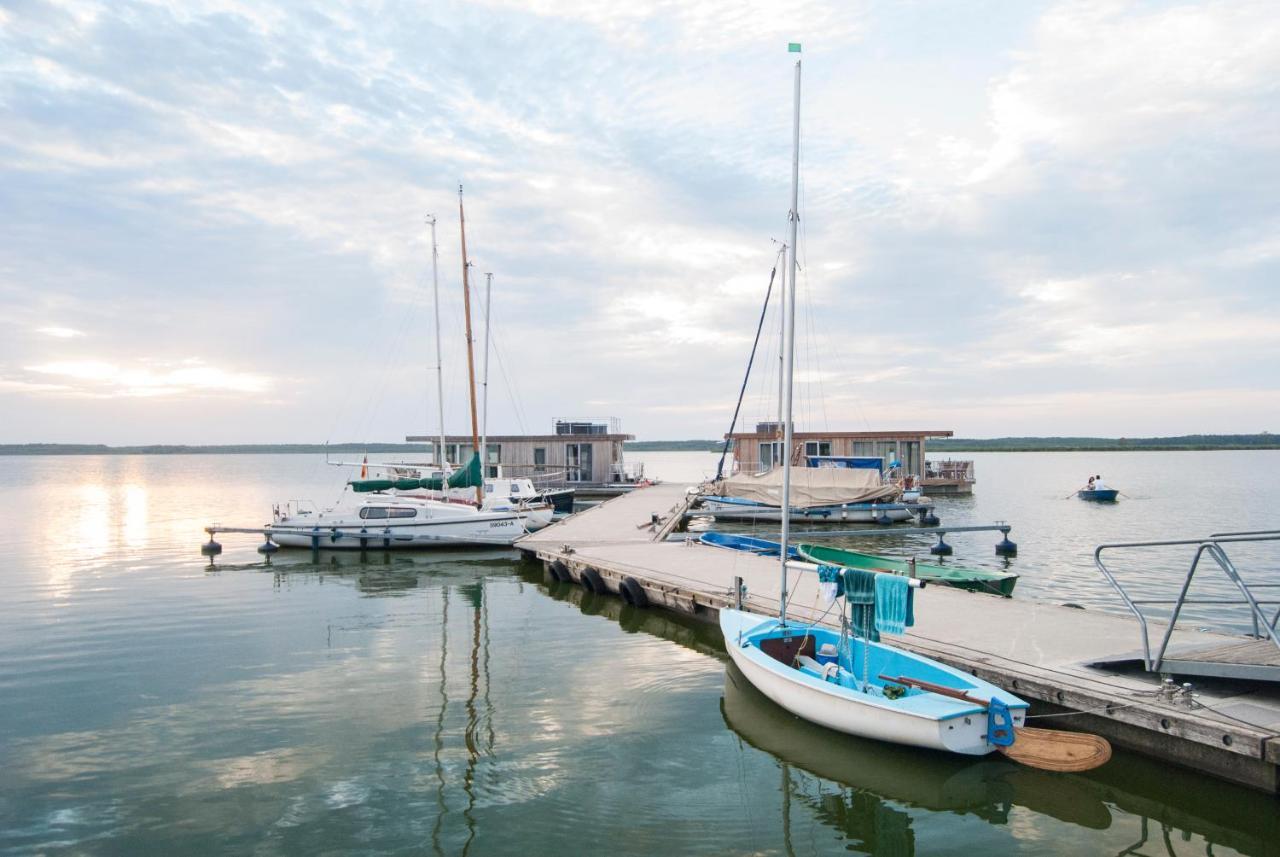 Traumhaff Kuestenchalets - Einzigartige Chalets An Der Ostsee. Ganz Aus Laerchenholz Mit Kamin Und Sauna Vogelsang-Warsin المظهر الخارجي الصورة